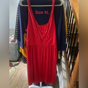 Red dress size XL